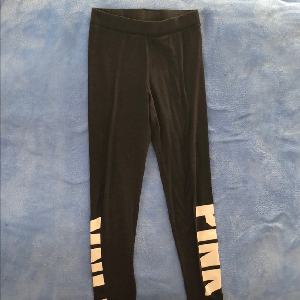 Grey PINK leggings